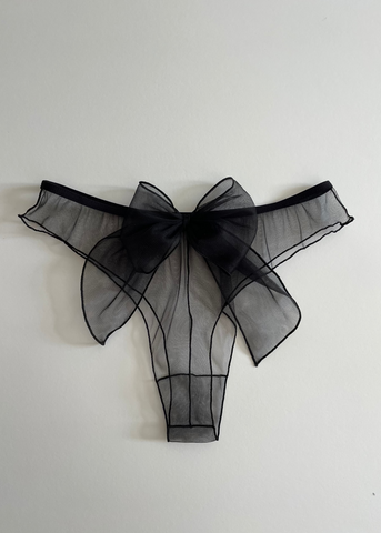 BOW STRING BLACK