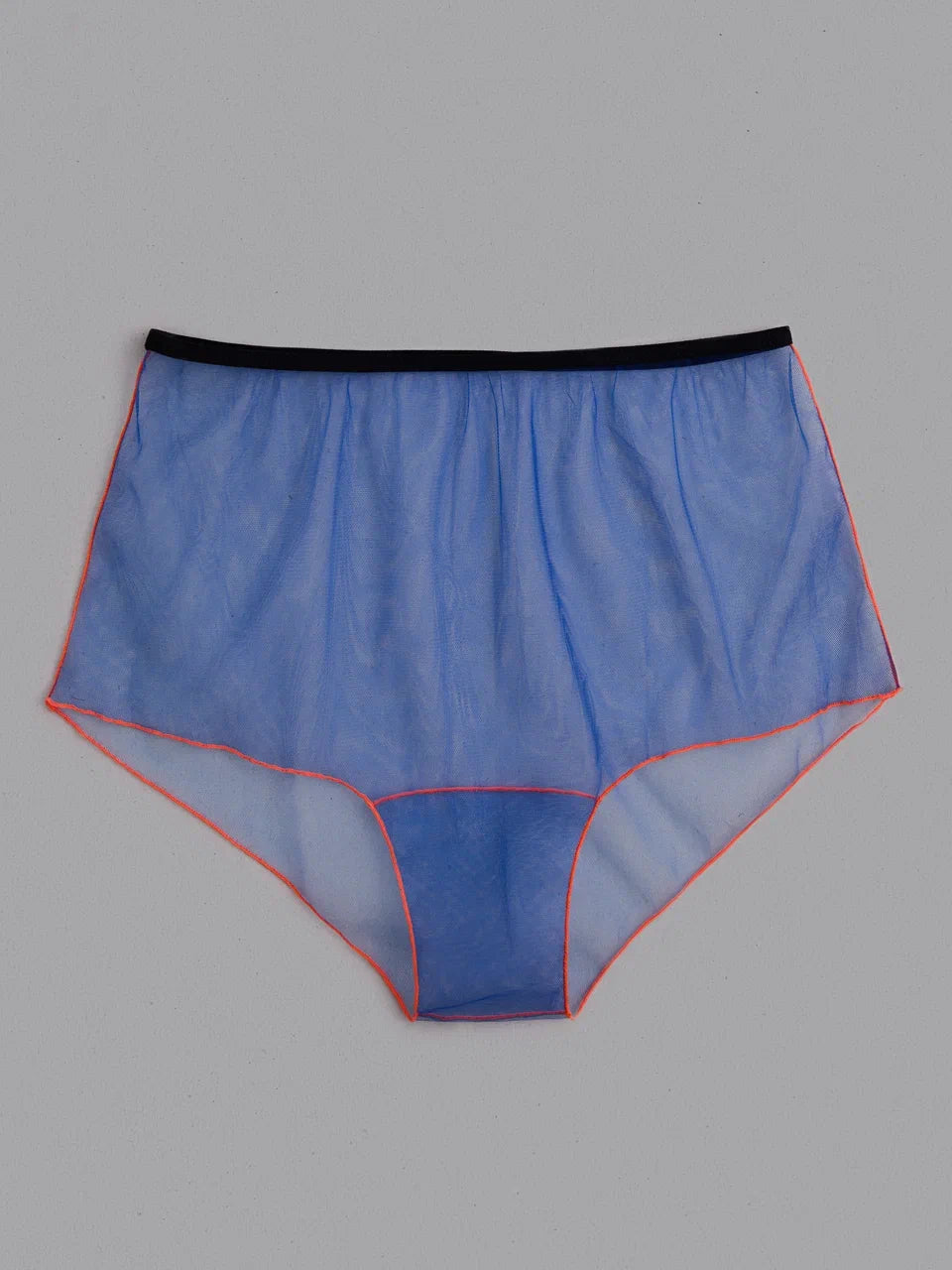 NEON BLUE HIGH WAIST PANTY