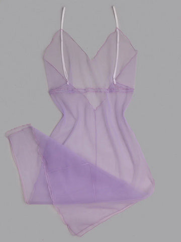 LAVENDER DREAM SLIP DRESS