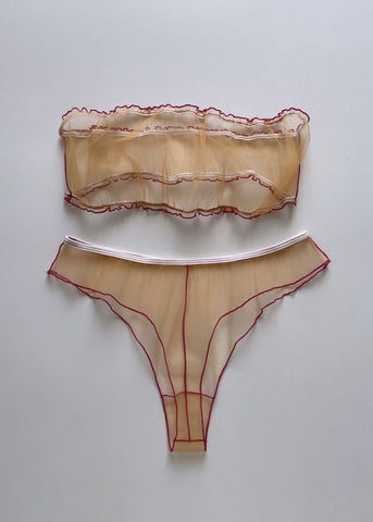 MARMALADE SET BANDEAU AND STRING