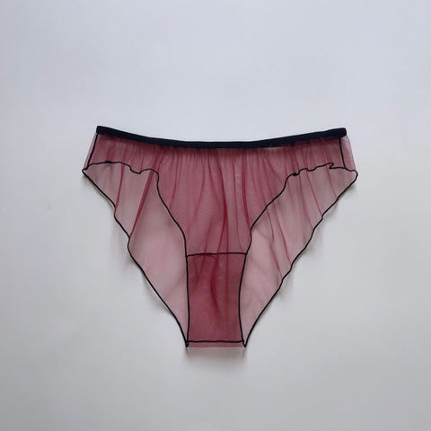 BURGUNDY KNICKERS