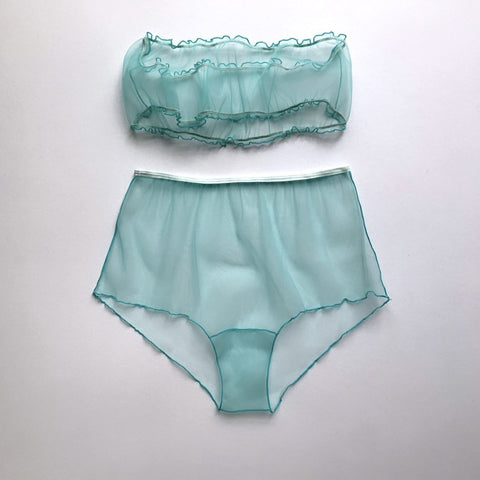 TIFFANY SET BANDEAU AND HIGH WAYST PANTY